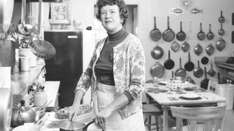 julia child in kitchen