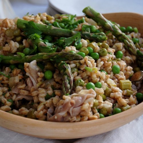 Farro Salad Recipe for Spring Unpeeled Journal