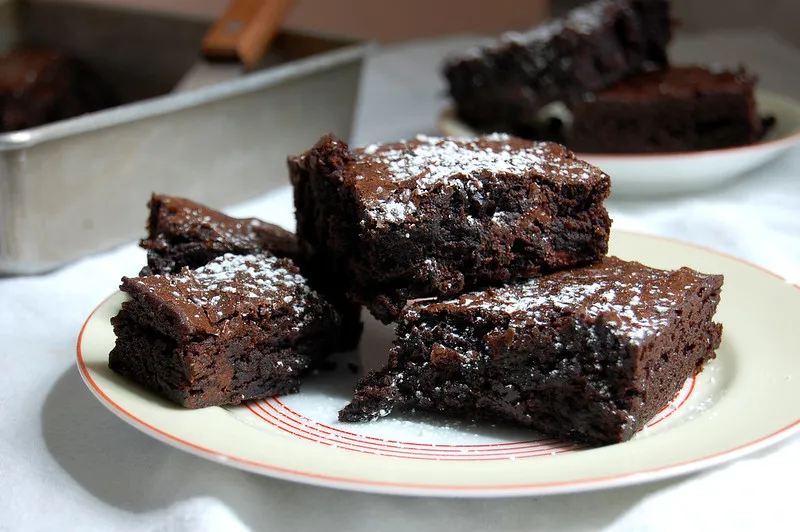 Confetti Cake Batter Brownies - Brooklyn Farm Girl