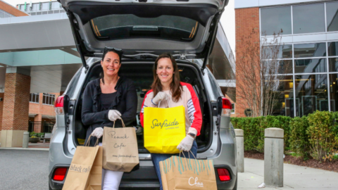 feed the fight's elena tompkins with car and food
