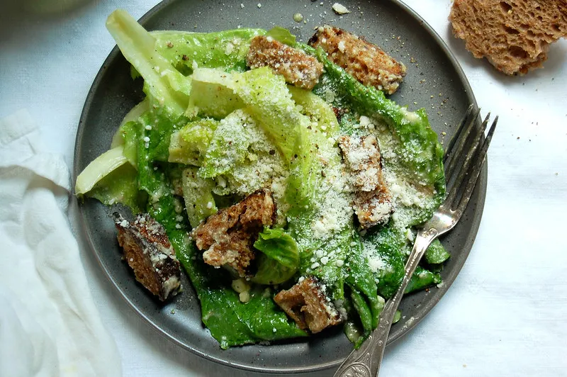 fancy caesar salad