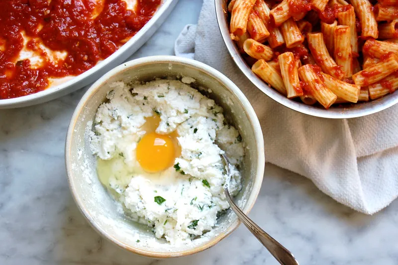 Baked Ziti With Ricotta Cheese: Italian Recipes