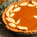 Best Libby's pumpkin pie with pre-baked crust and creamy custard Thanksgiving dessert.