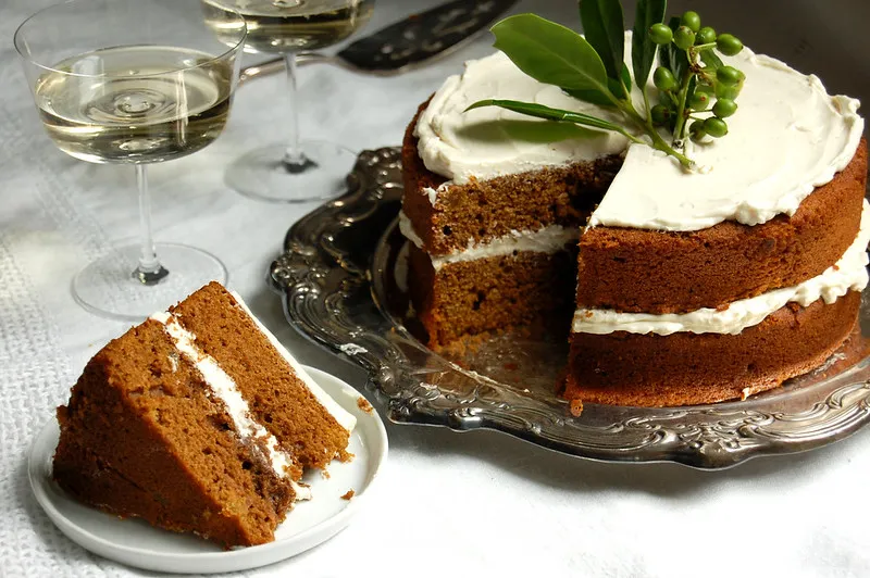 Gingerbread Layer Cake - In Bloom Bakery