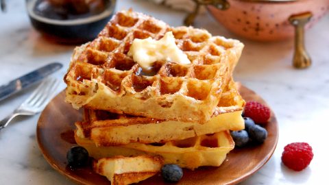 JFK's favorite waffles for presidents day recipes for breakfast