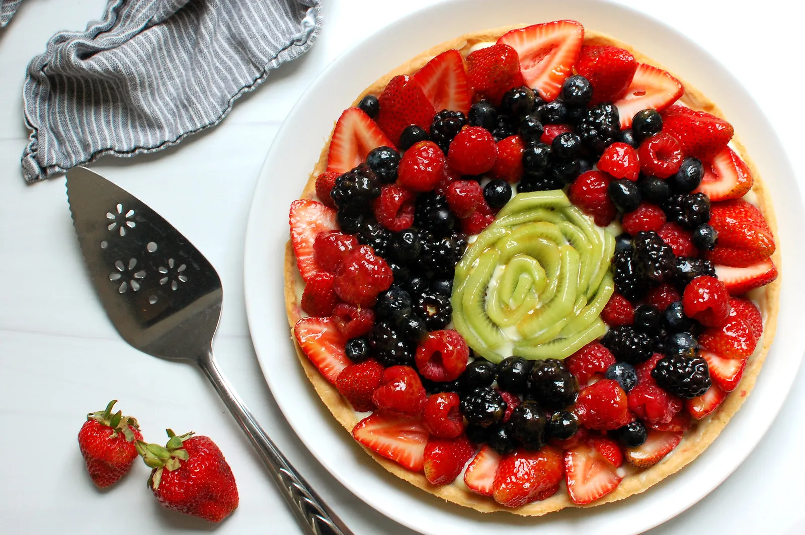 fruit tart cake