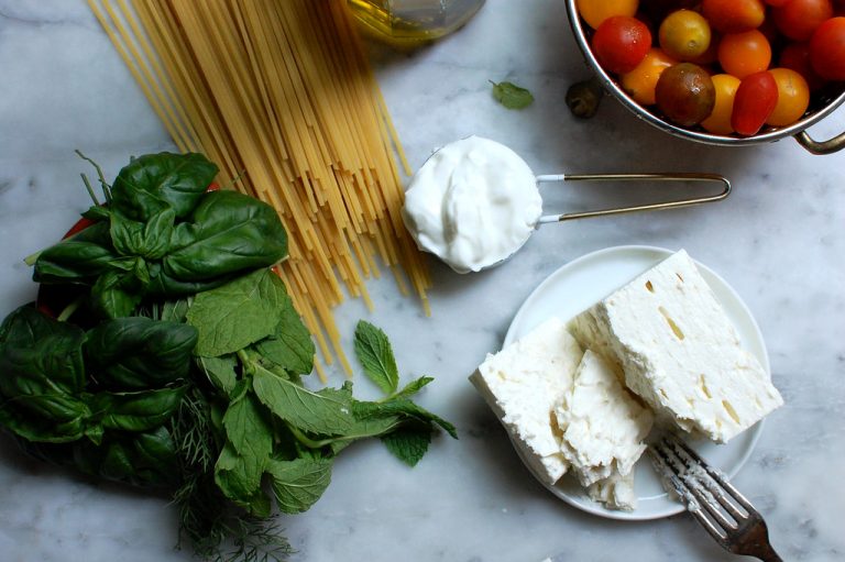 Easy Feta Cheese Pasta With Yogurt Sauce Unpeeled Journal