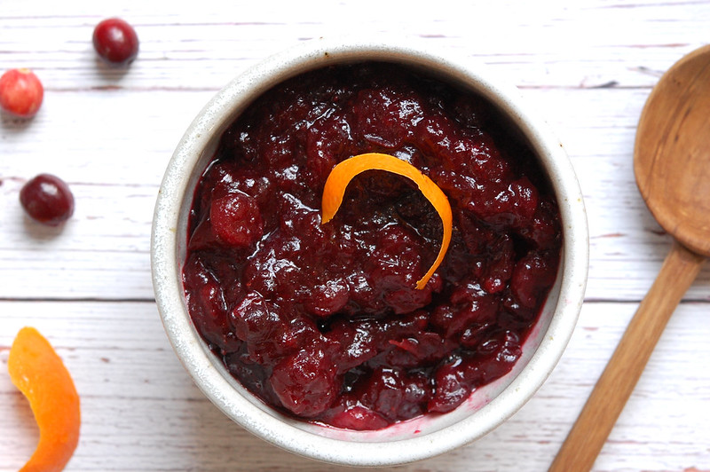 cranberry sauce orange ginger recipe