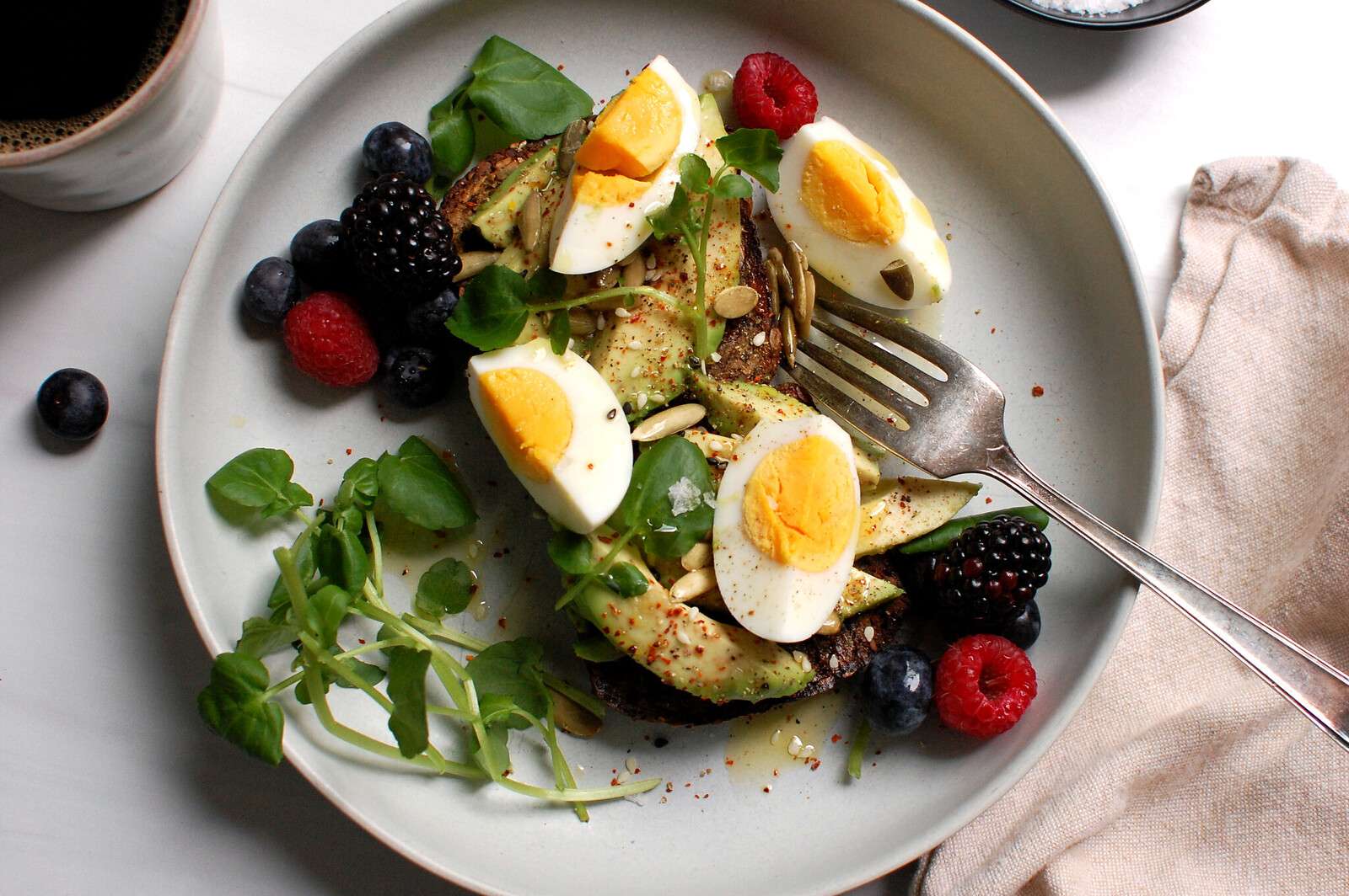 Next level' smashed avo recipe Recipe