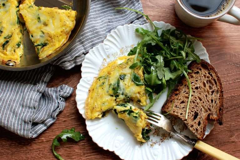 Easy Spinach and Egg Frittata Recipe | Unpeeled Journal