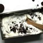 homemade cookies and cream ice cream