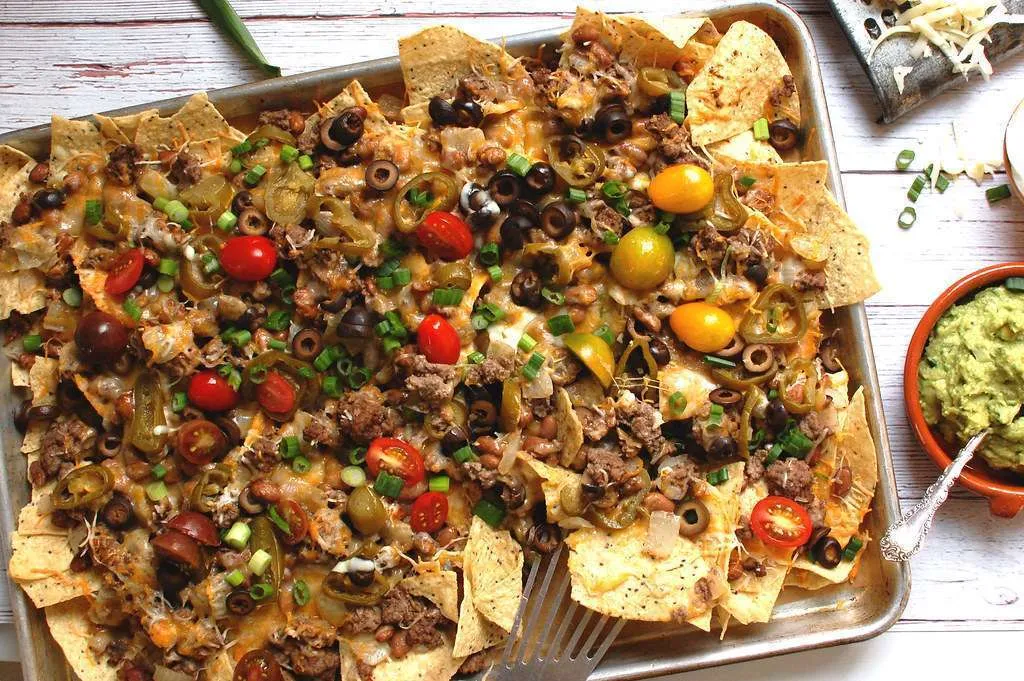 Loaded Sheet Pan Nachos Recipe