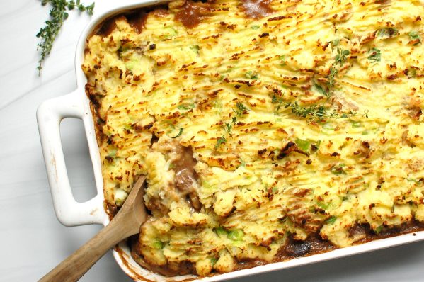 baked shepherd's pie with ground beef recipe