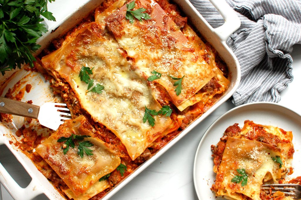 recipe lasagna with cottage cheese