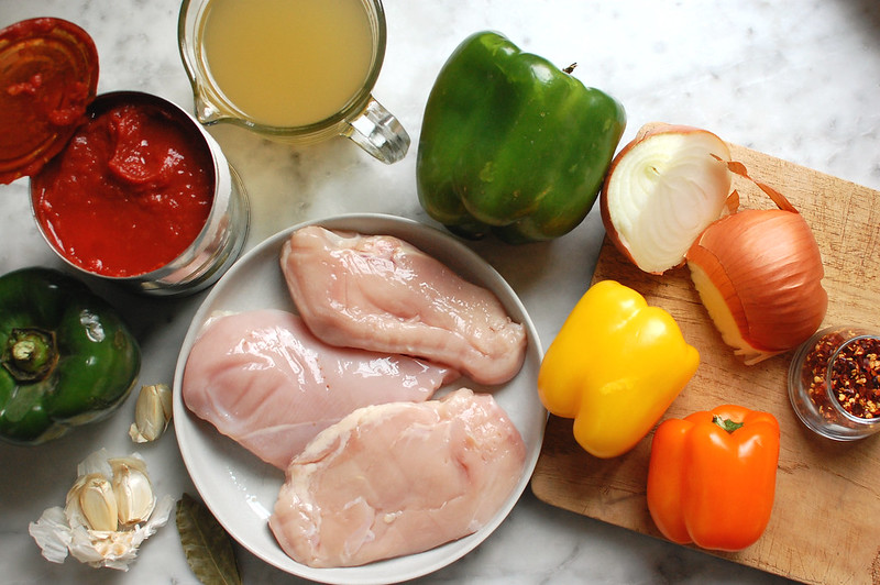 pollo alla cacciatora ingredients