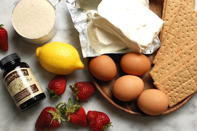 strawberry cheesecake ingredients