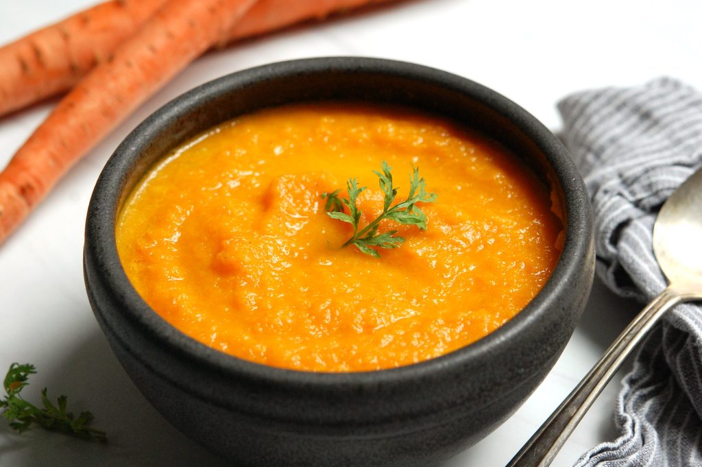 carrot ginger soup recipe vegan