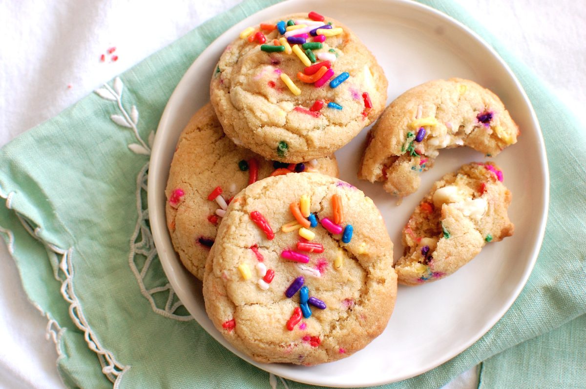 Soft Sprinkle Cookies Recipe | Soft + Chewy - Unpeeled Journal