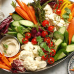 crudite platter with dip