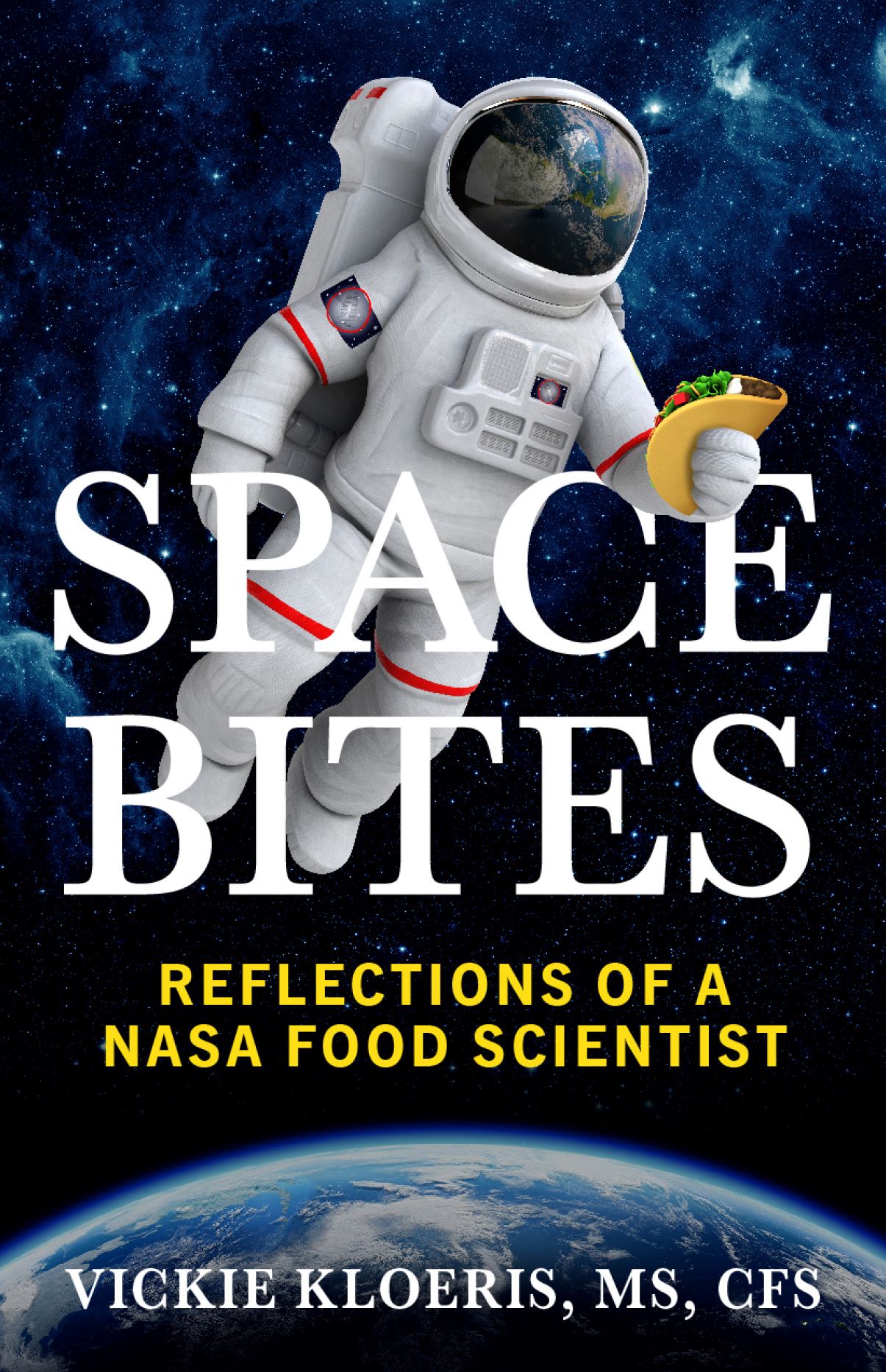 cover image of space bites book by vickie kloeris