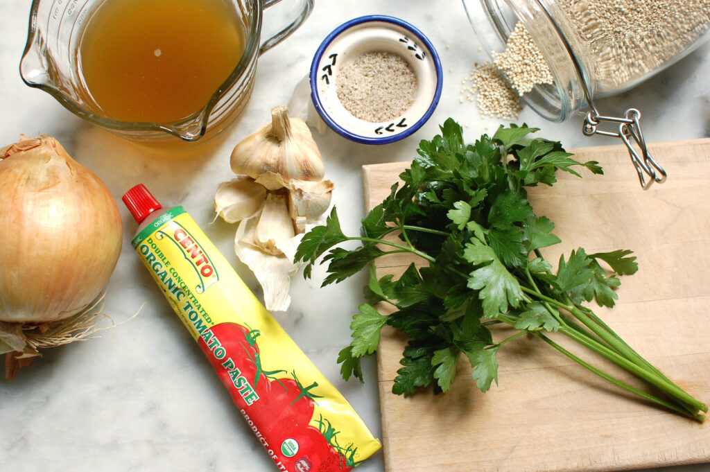 Ingredients for Flavorful Quinoa